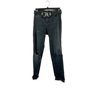 Rag & Bone Women's Distressed Jeans with Belt